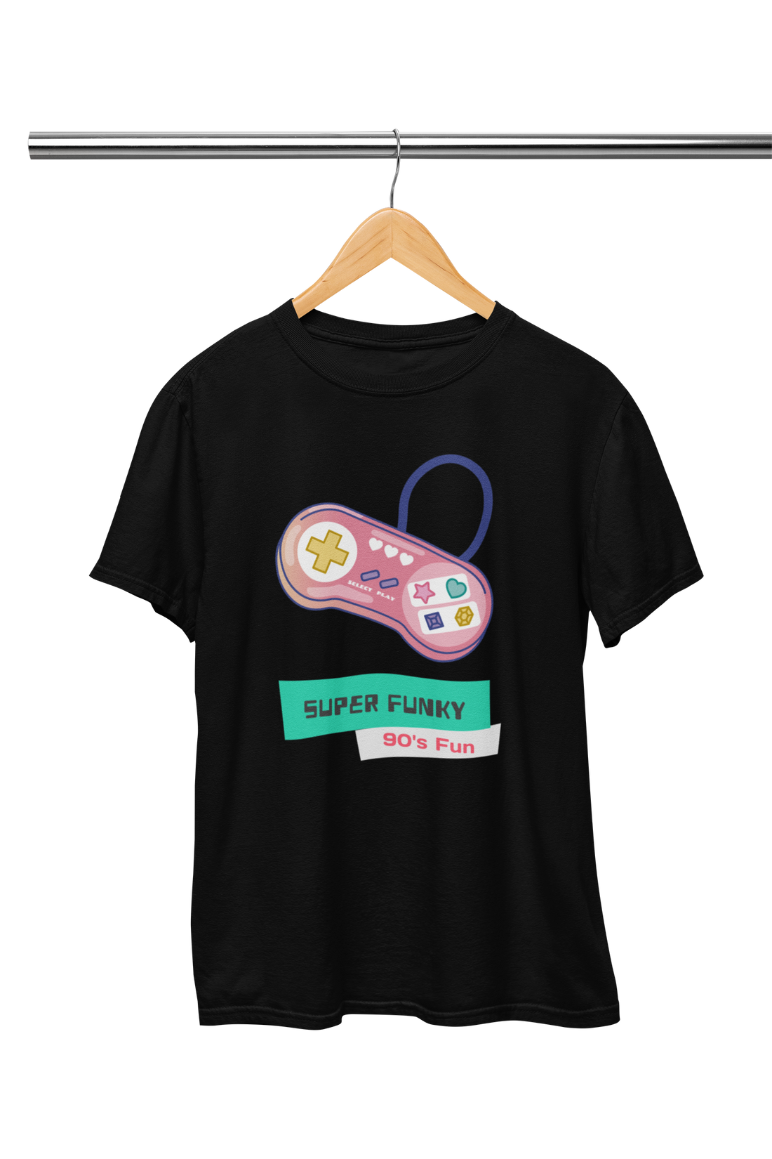 Retro Gaming Controller Party T-Shirt