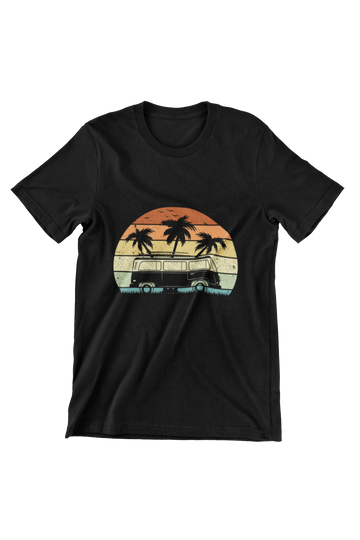 Vintage Sunset Summer Holiday T-Shirt