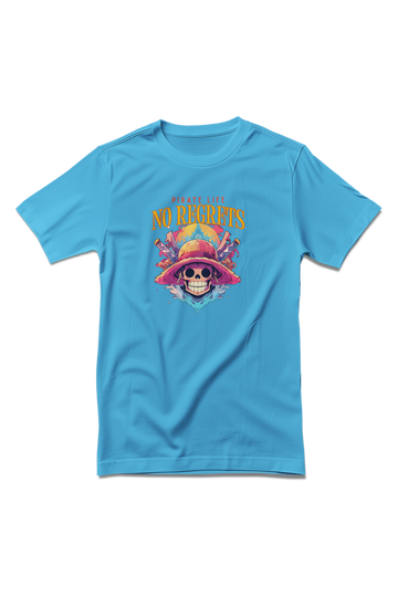 Pirate Life No Regrets Anime T-Shirt