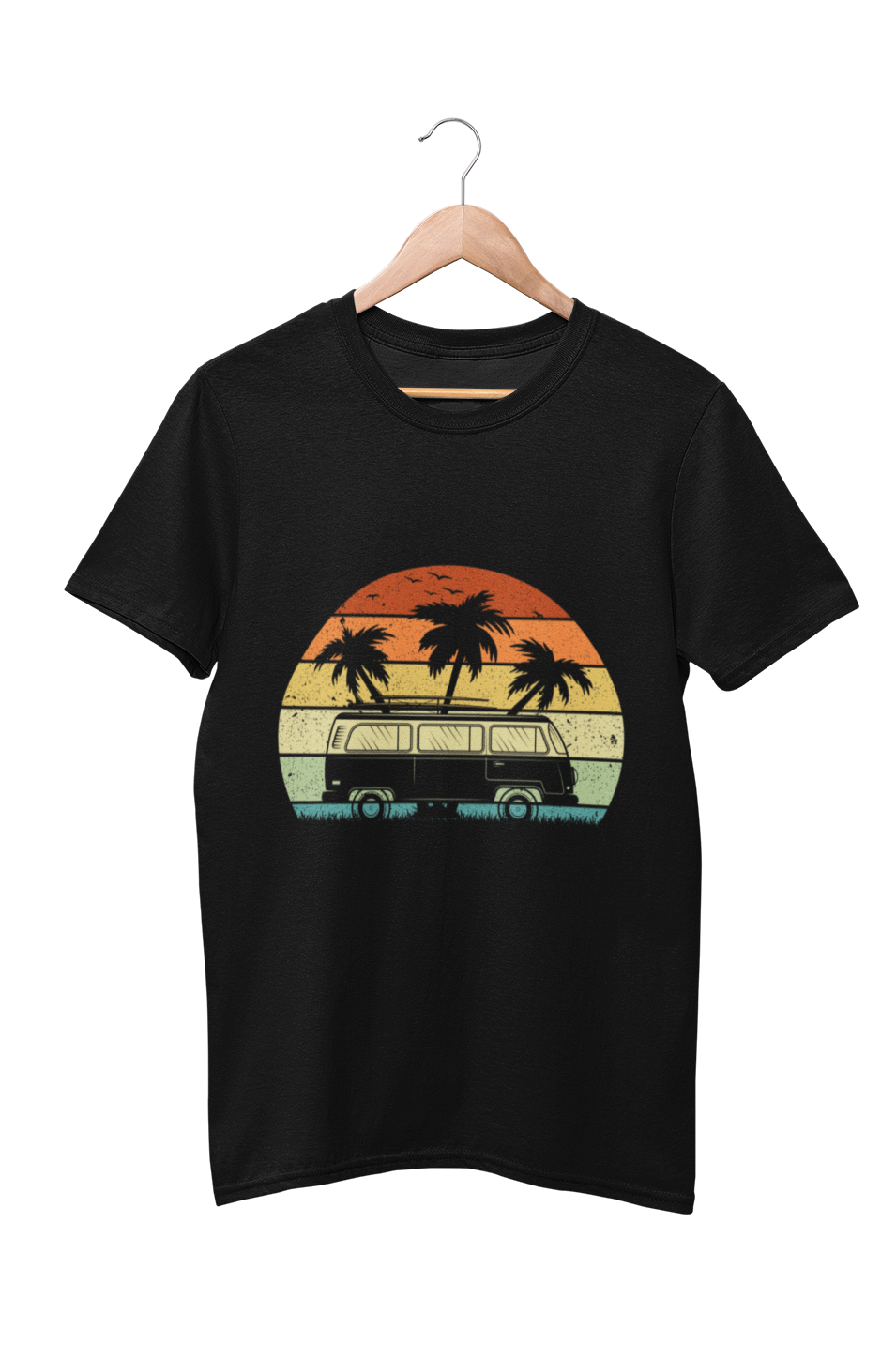 Vintage Sunset Summer Holiday T-Shirt