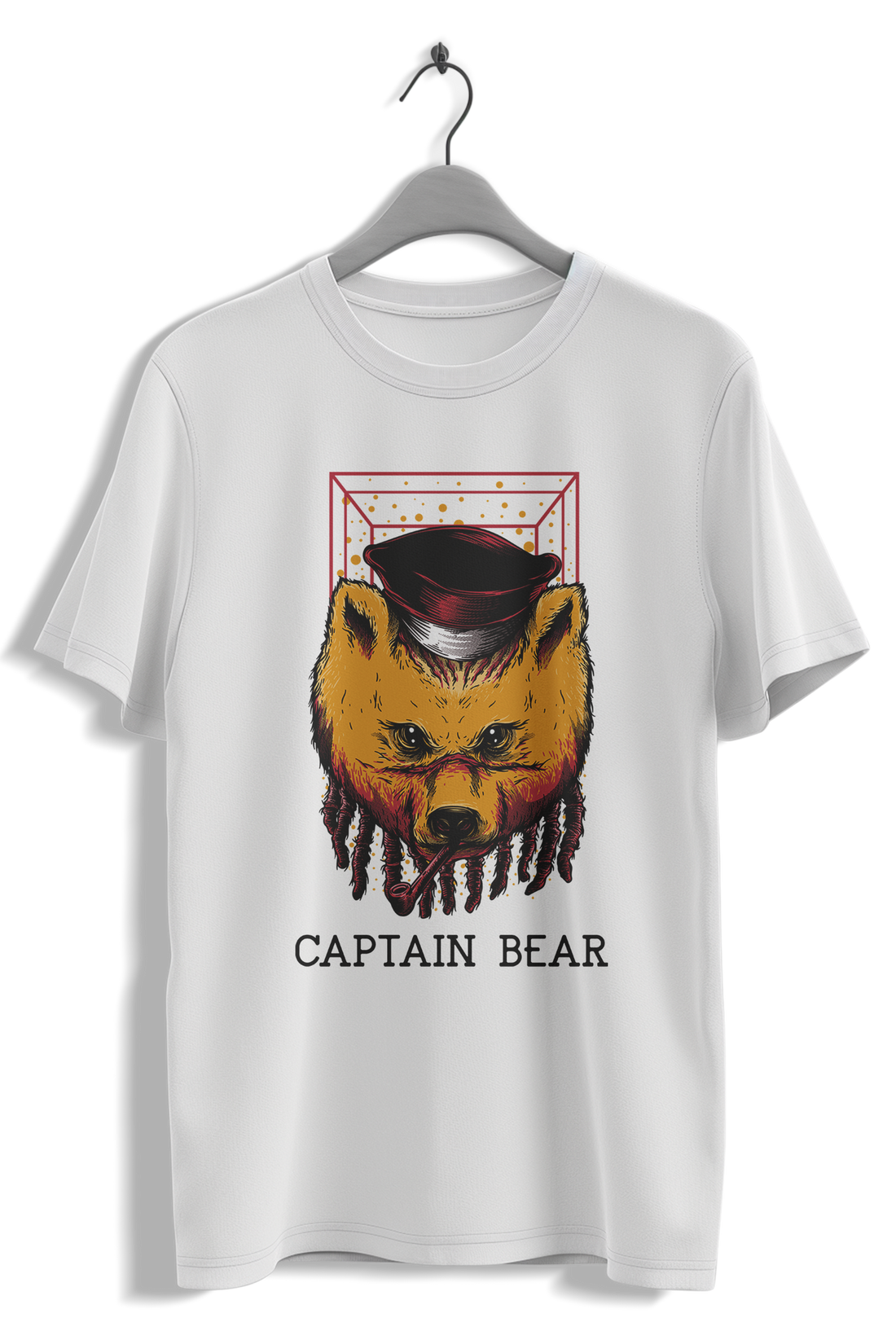 Aggressive Bear Face Animal T-Shirt