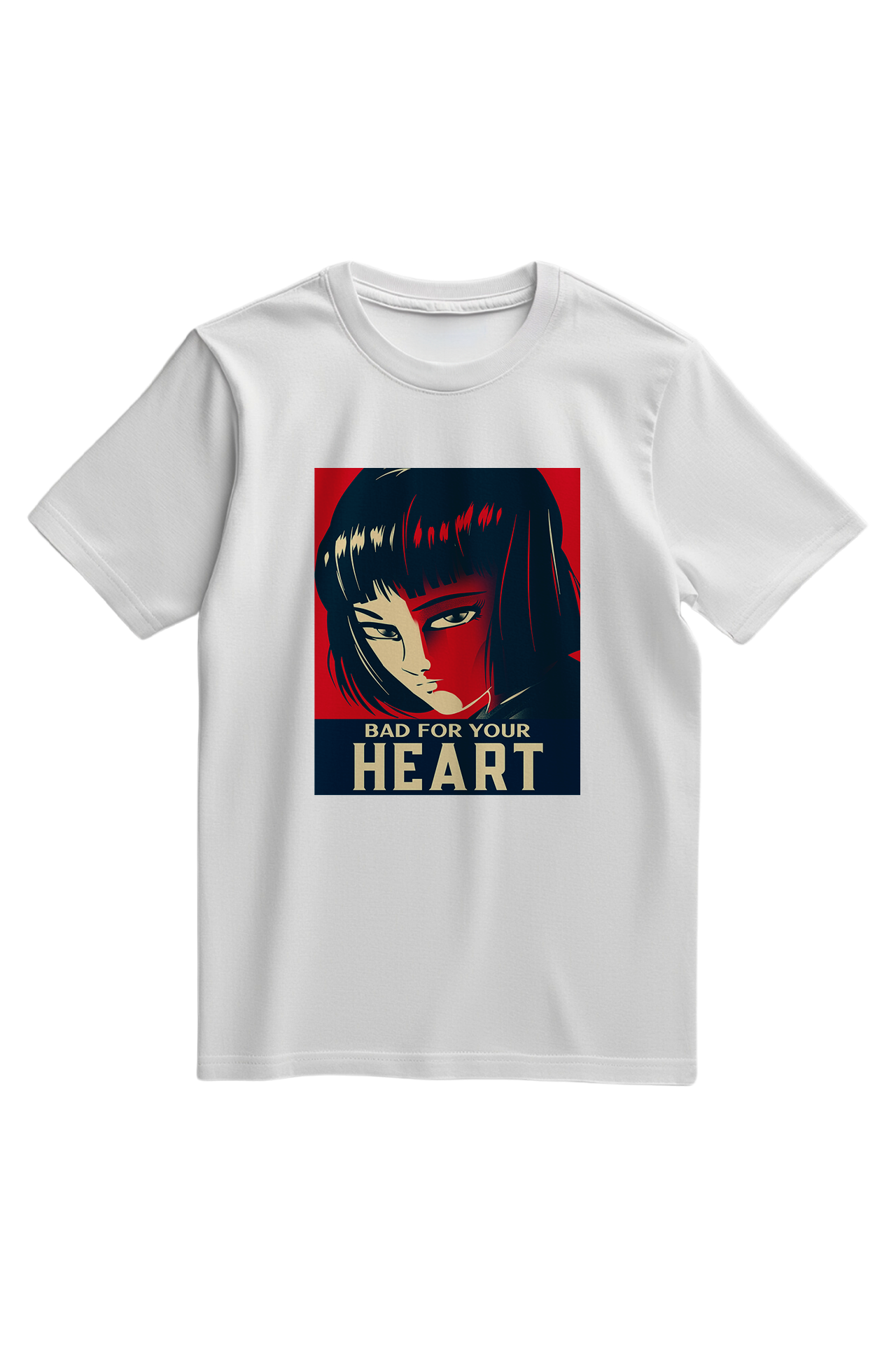 Bad for your Heart Quote Anime Women T-Shirt