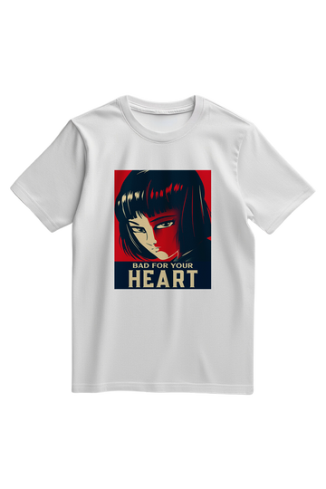 Bad for your Heart Quote Anime Women T-Shirt