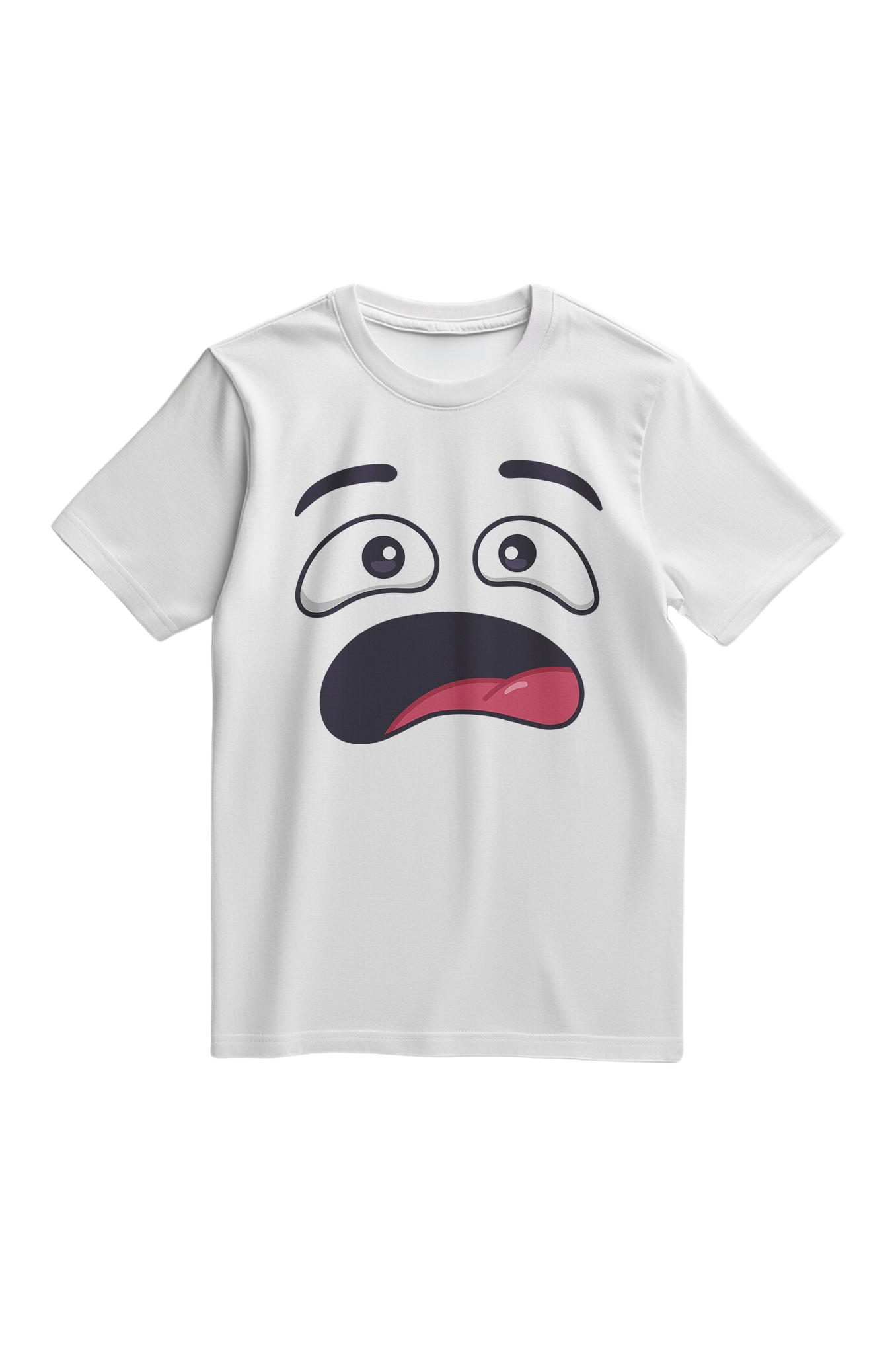 Cartoon Emotions Shocking Meme T-Shirt