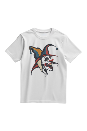 Disney Style Cartoon of Happy Jester Meme T-Shirt