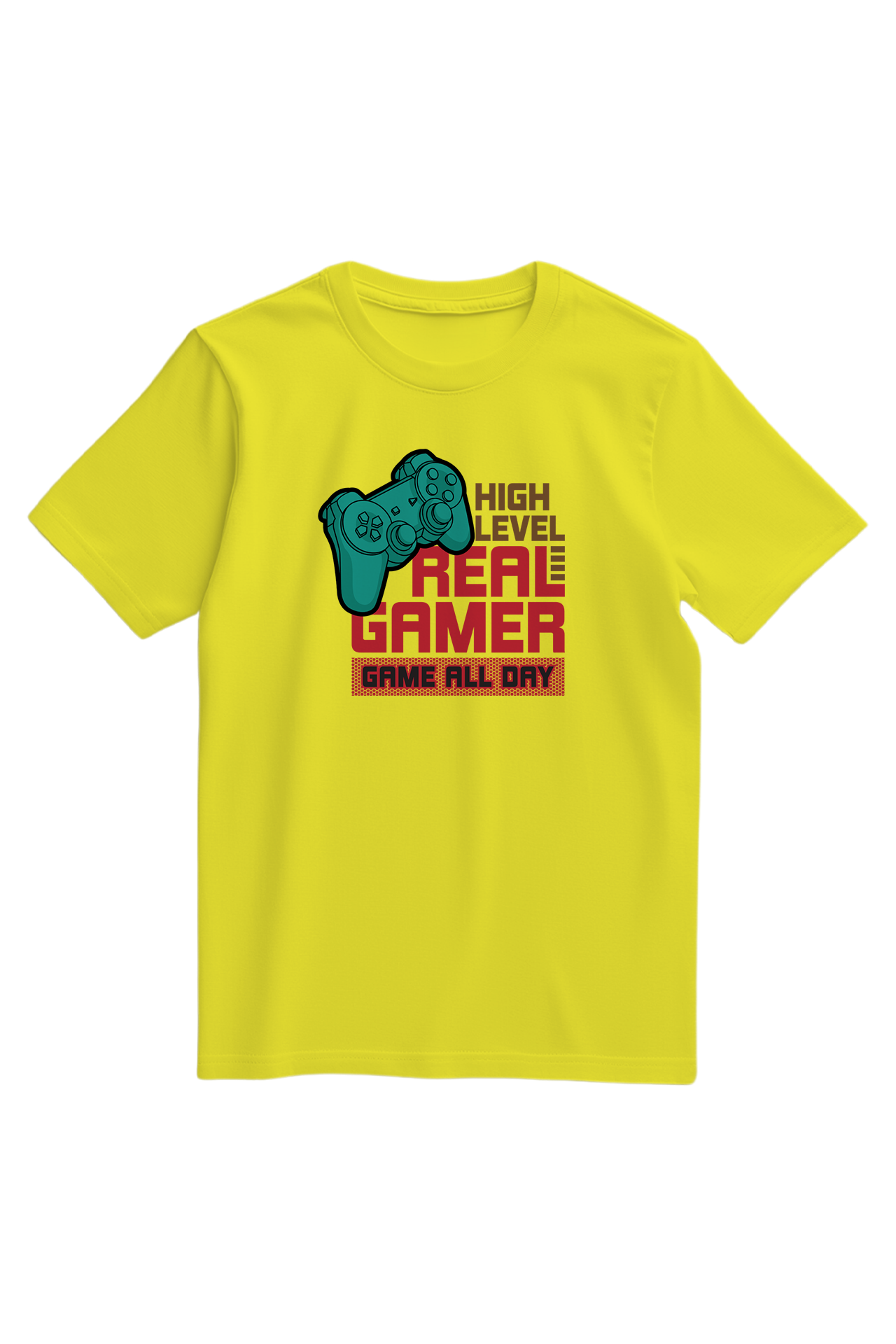 Real Gamer Game All Day Joystick T-Shirt