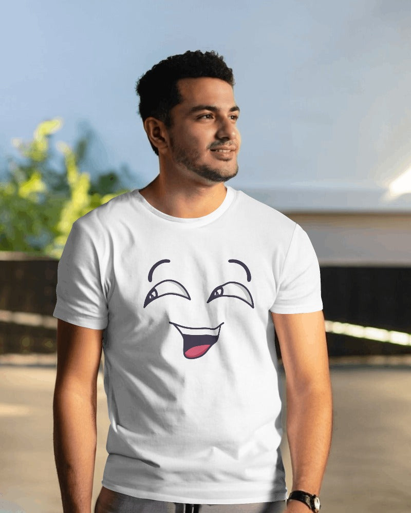 Cartoon Emotions Laughter Meme T-Shirt