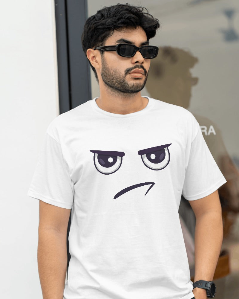 Cartoon Emotions Anger Meme T-Shirt