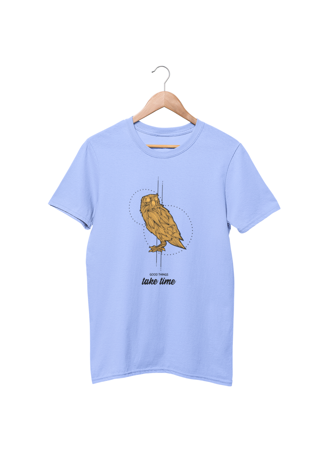 Owl Good Things Take Time T-Shirt