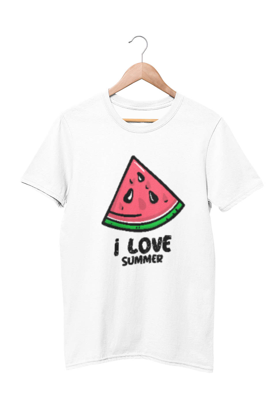 Watermelon I Love Summer Foodies T-Shirt for Women