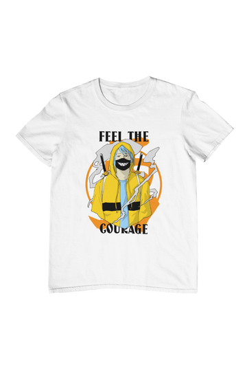 Feel The Courage Anime Warriors T-Shirt