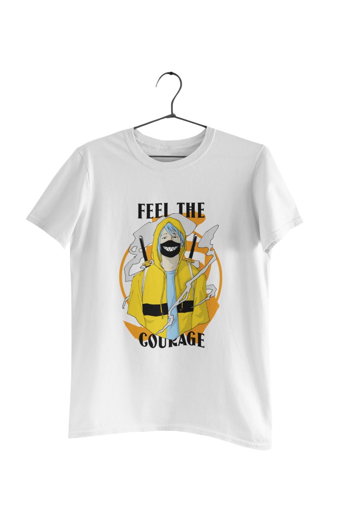 Feel The Courage Anime Warriors T-Shirt