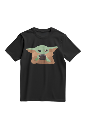 Yoda Drinking Soup Meme T-Shirt