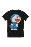 Funny Doraemon Cartoon Full Back Printed T-Shirt