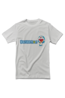 Funny Doraemon Cartoon Full Back Printed T-Shirt